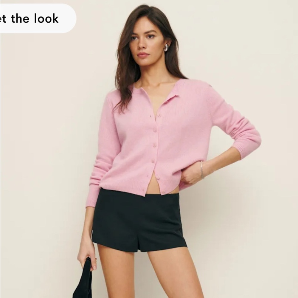 Reformation: Clara Cashmere Crew Cardigan